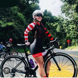 KAFITT Aerodynamic Coquette Breathable OnePiece Skinsuit cycling MTB triathlon